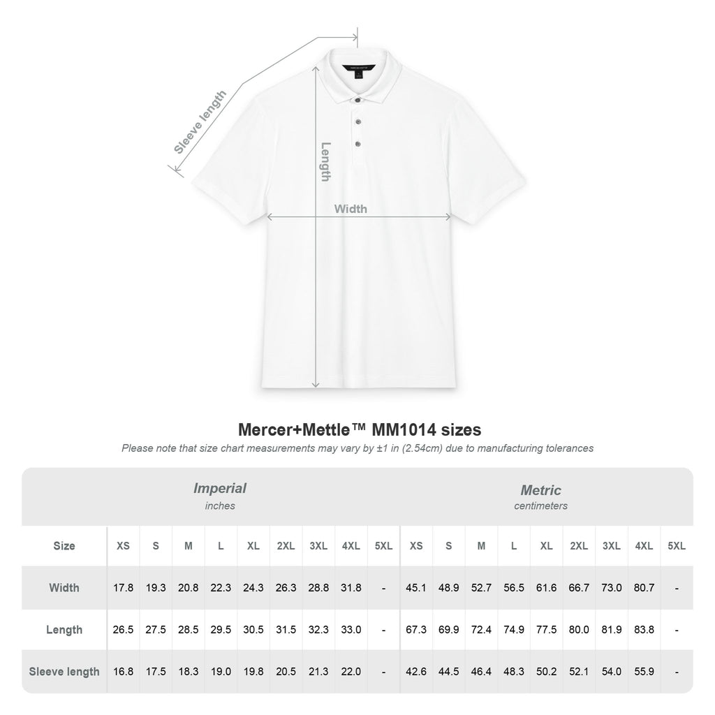 VANTAGE DESIGN — Signature Stretch Polo
