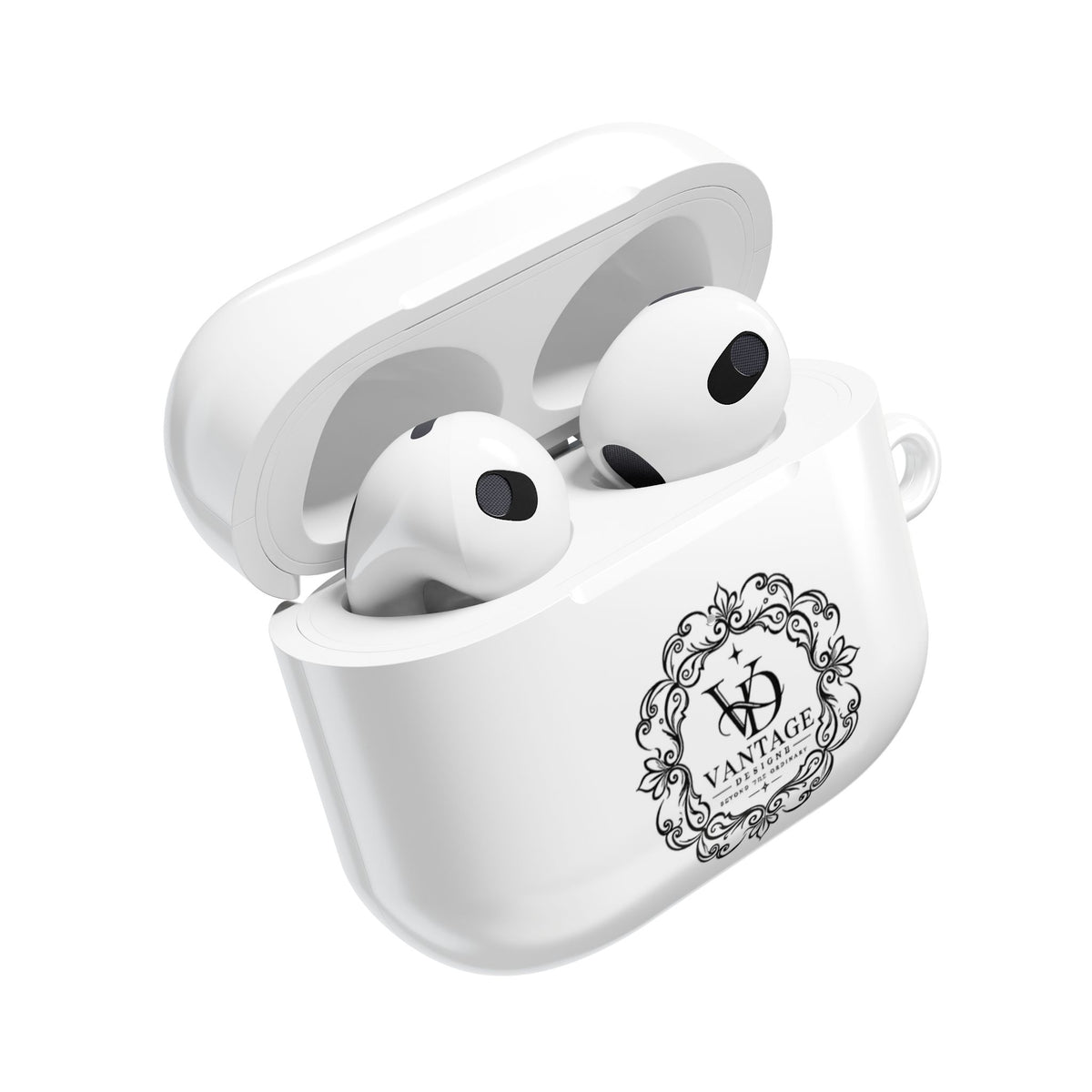 AirPod Case — Elegant Vantage Crest Silicone Charge Case