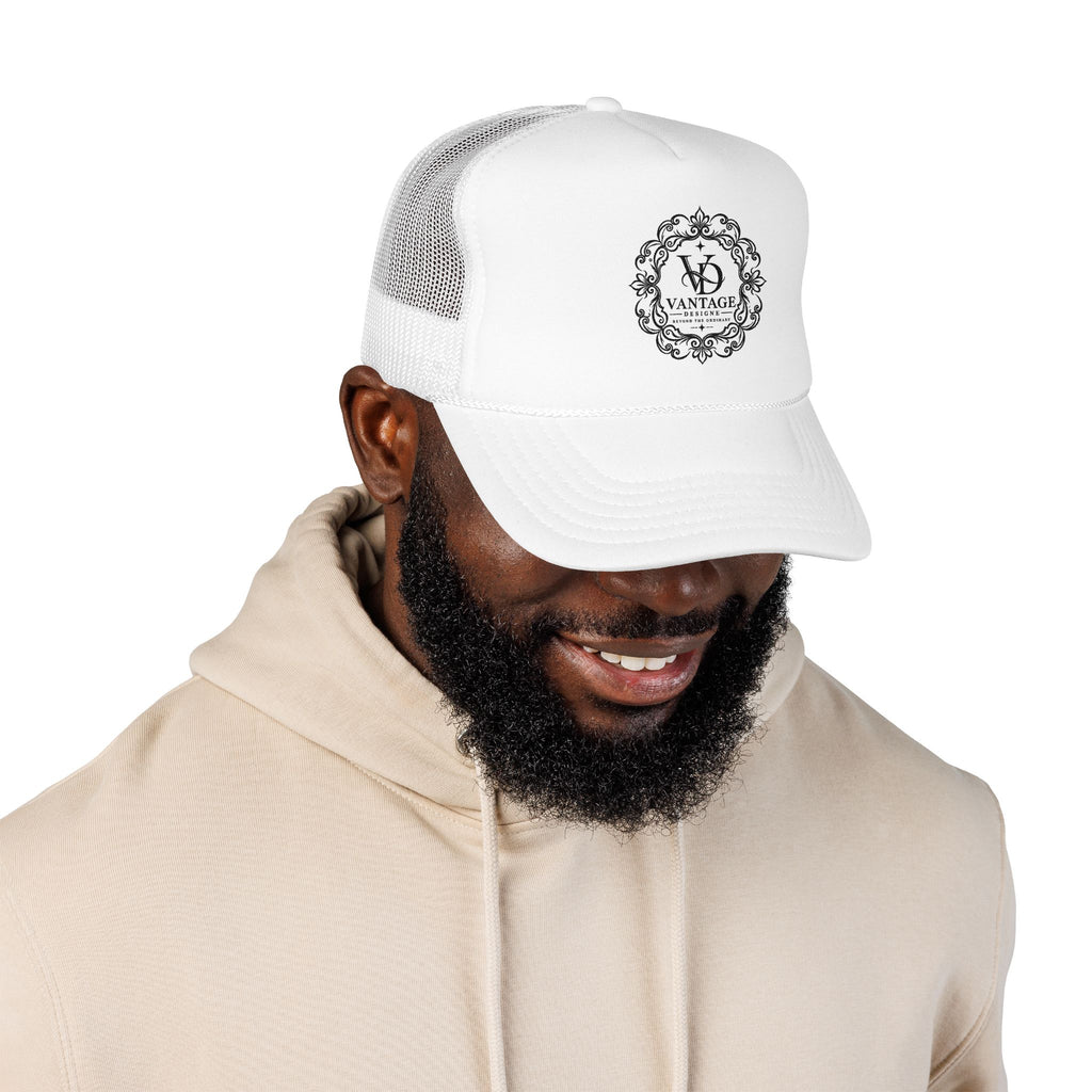 Vantage Vintage Crest Trucker Hat