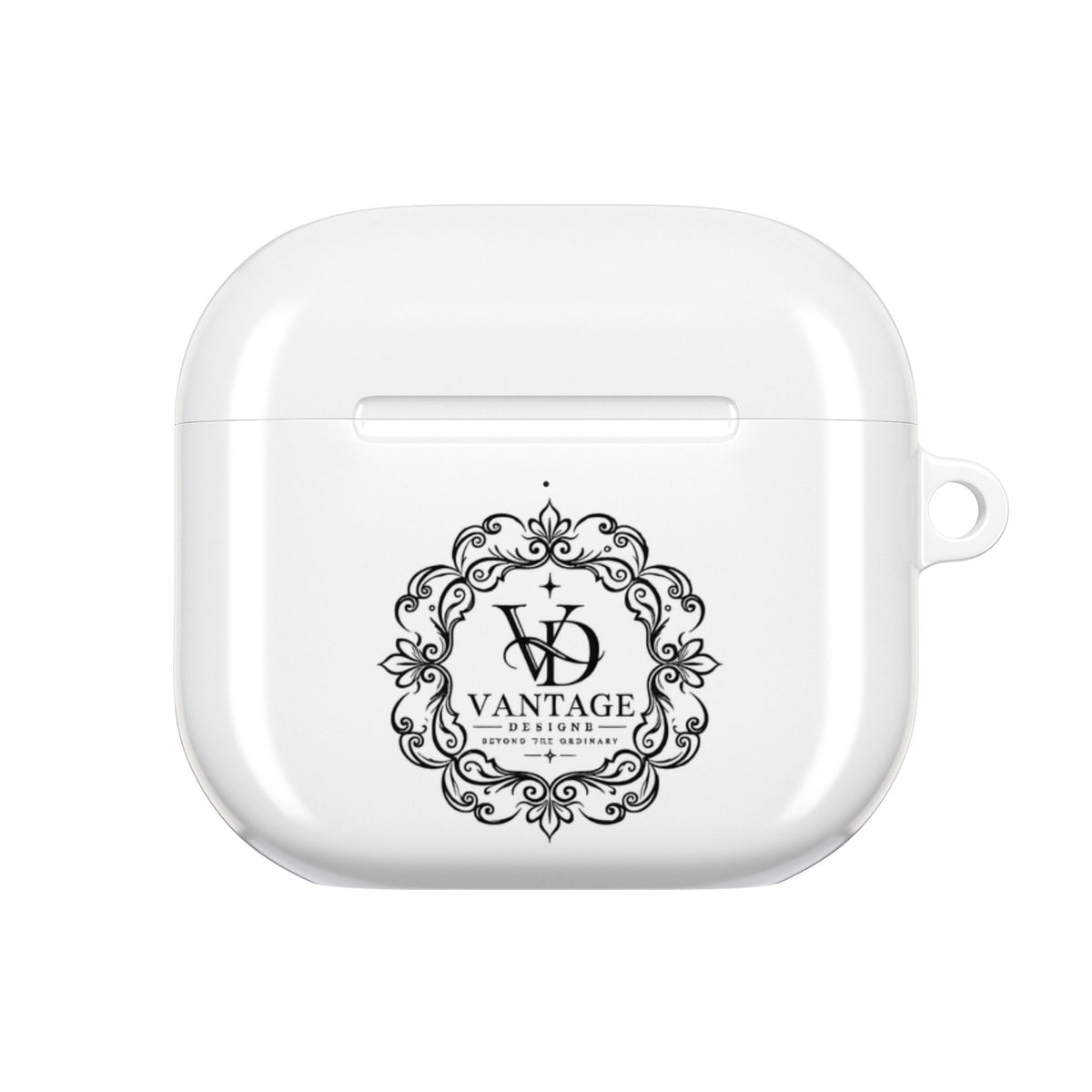 AirPod Case — Elegant Vantage Crest Silicone Charge Case