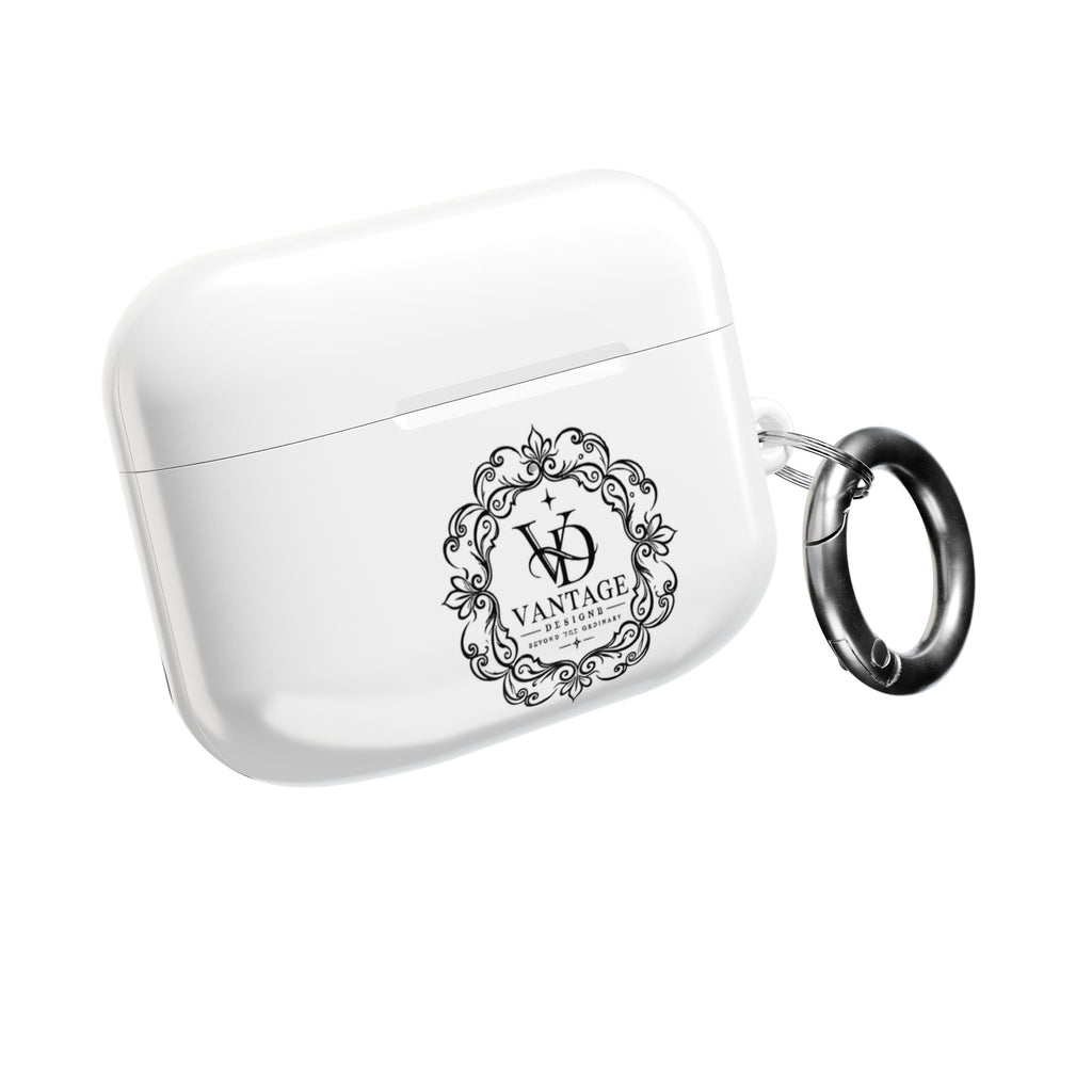 AirPod Case — Elegant Vantage Crest Silicone Charge Case