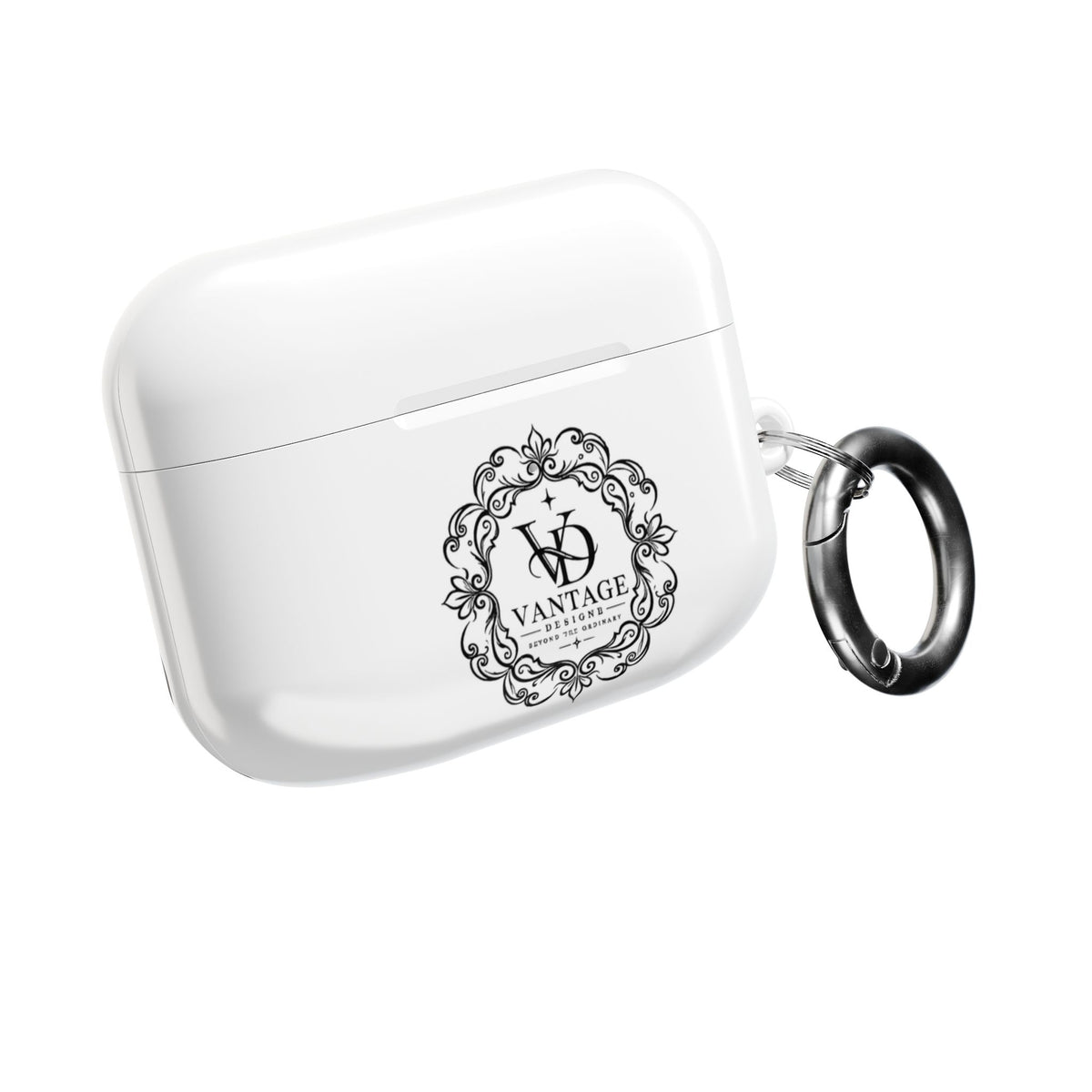 AirPod Case — Elegant Vantage Crest Silicone Charge Case