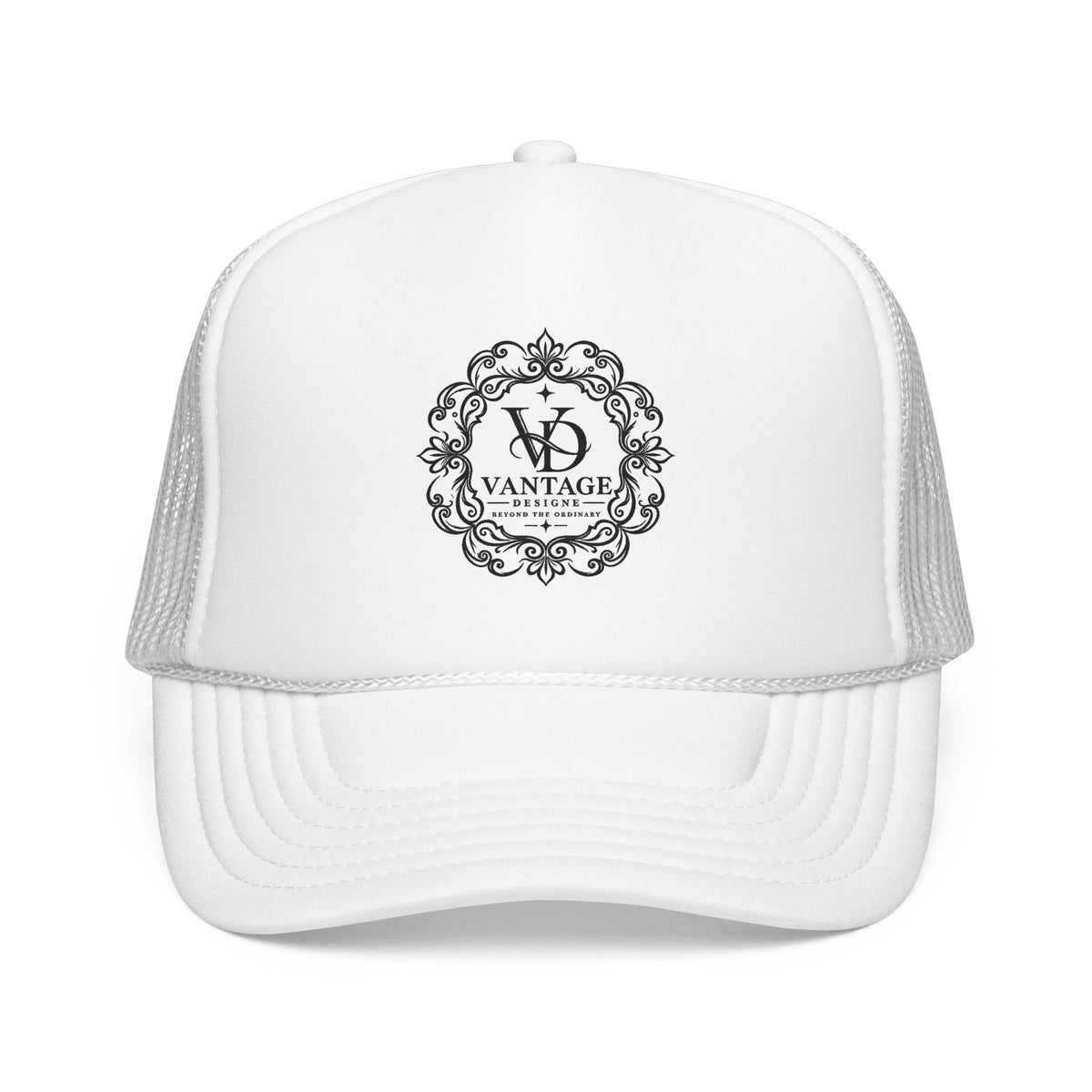 Vantage Vintage Crest Trucker Hat