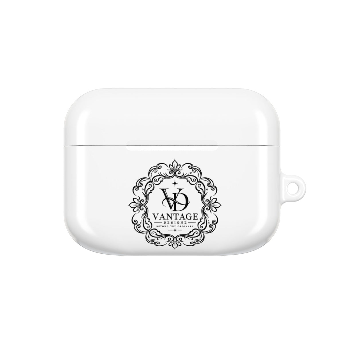 AirPod Case — Elegant Vantage Crest Silicone Charge Case