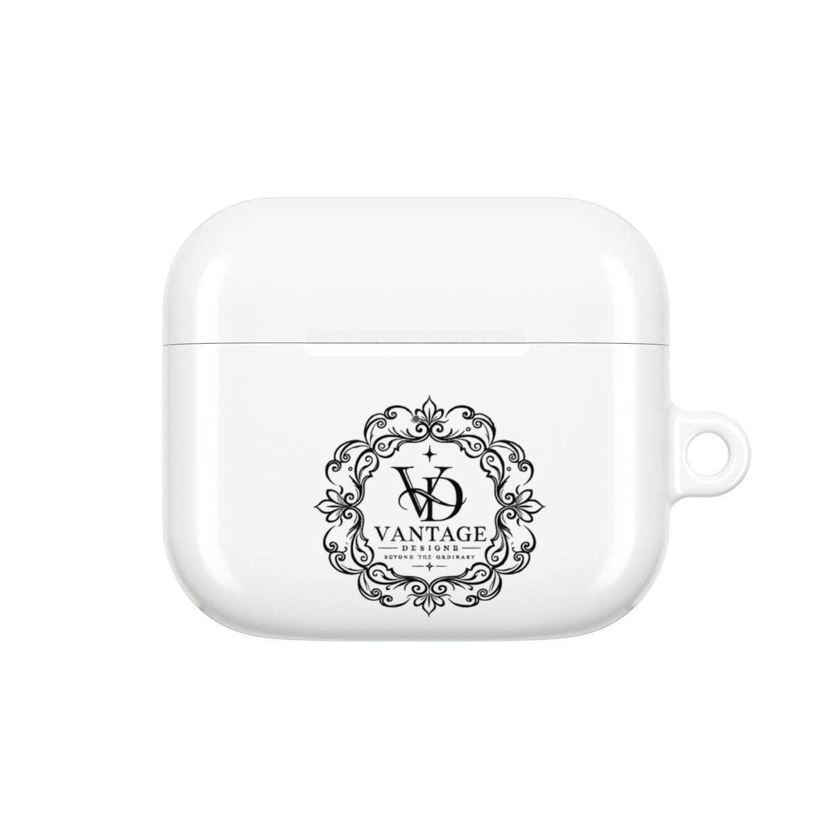 AirPod Case — Elegant Vantage Crest Silicone Charge Case
