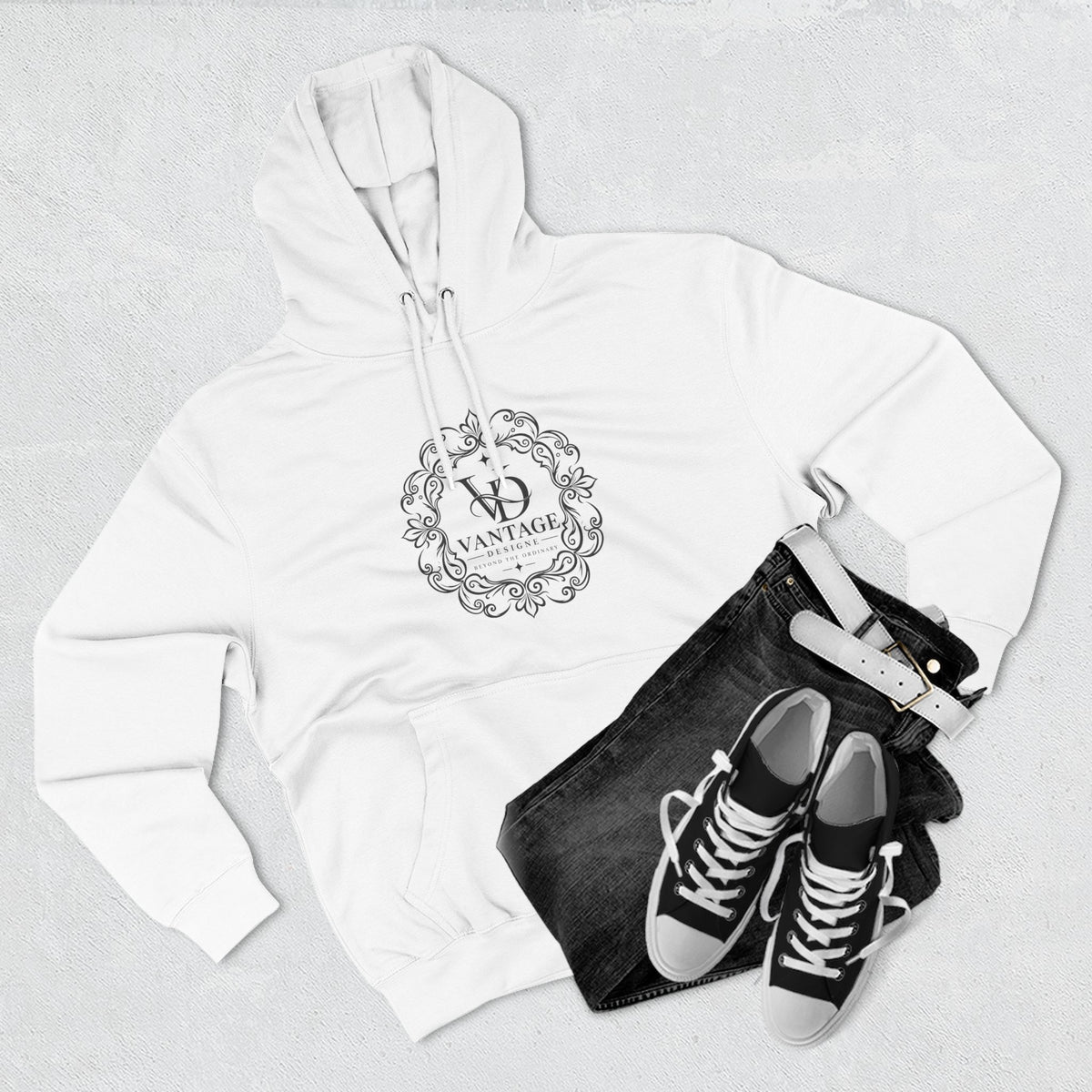 VANTAGE DESIGN — Signature Fleece Hoodie